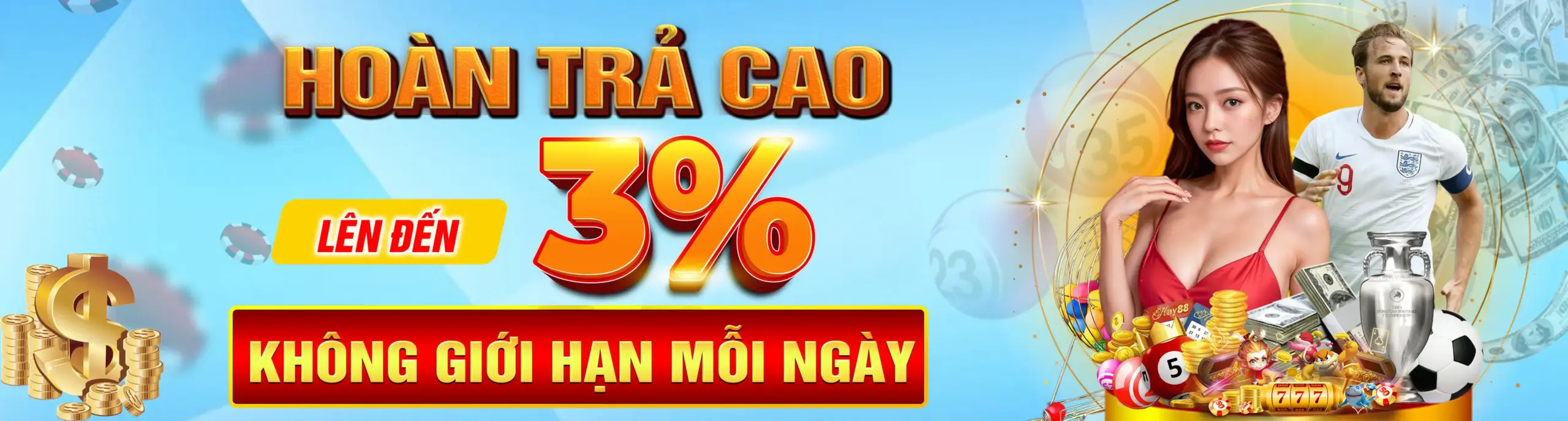 BNTC hoàn trả 3% không giới hạn